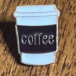 NEW - Coffee Enamel Pin